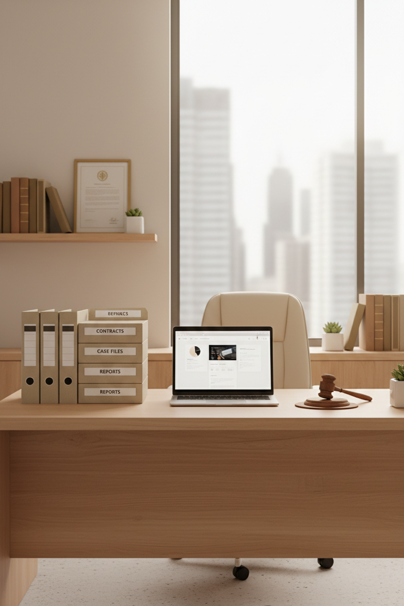 Professional Business Workspace
